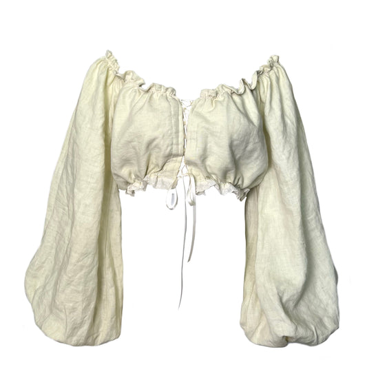 Helena Top- Ecru