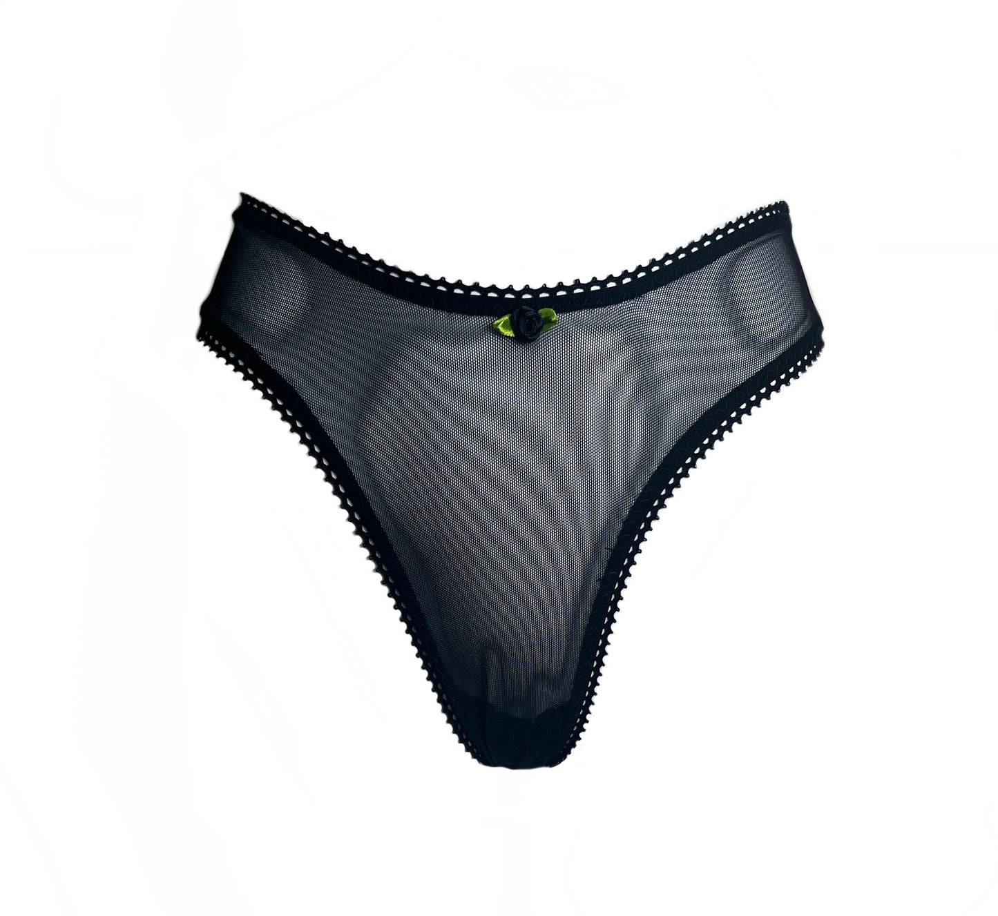 Dolly Bottom- Black Mesh