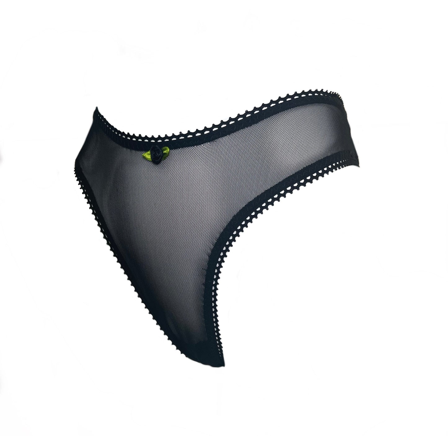 Dolly Bottom- Black Mesh