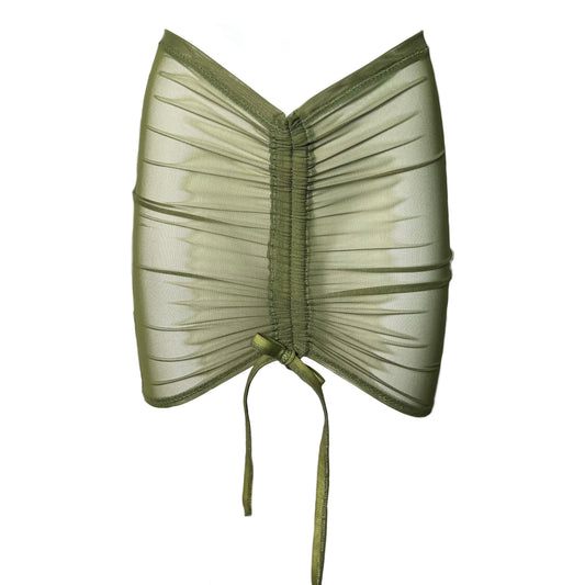 Isla Beach Skirt-Moss