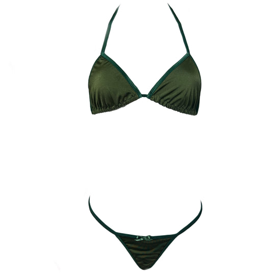 G-string Bikini-Moss